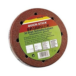 Assortiment 30 Disques Bois Et Métaux Diam 150