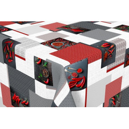 toile cirée chili au metre