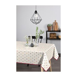 nappe coton enduit fantasy rectangle
