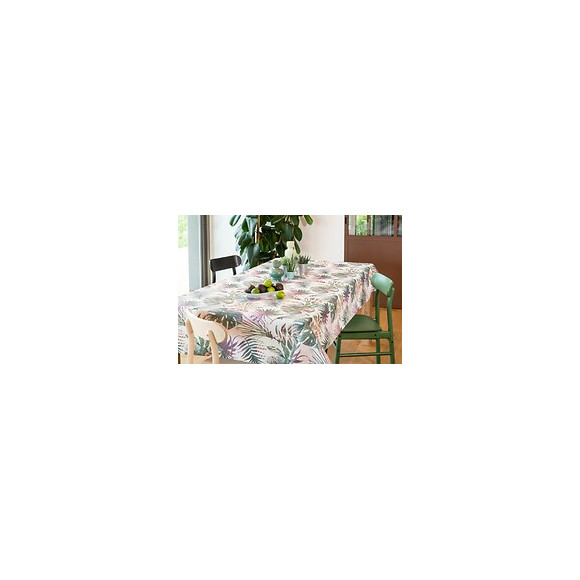nappe toile cirée tropics ronde