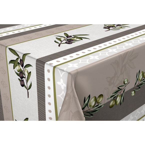 toile cirée picholine au metre