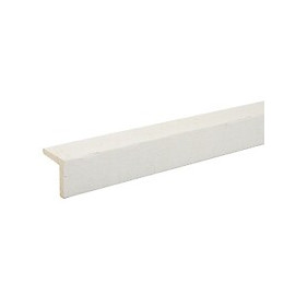 Angle Sapin de pays Brossé blanc 30x30 L.2.50m