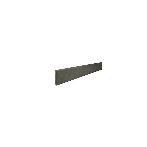 Plinthe réversible MDF hydro Gris foncé 12x98 L.2.44m