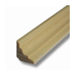 Corniche classique Sapin 17x17mm L.2.48m