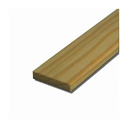 Chant plat angles vifs Pin 4x18mm L.1.98m