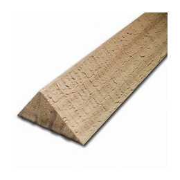 Quart-de-carré Pin brut 17x17mm L.2.38m