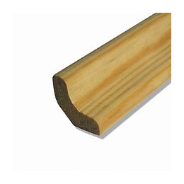 Corniche moderne Pin 11x11mm L.2.38m