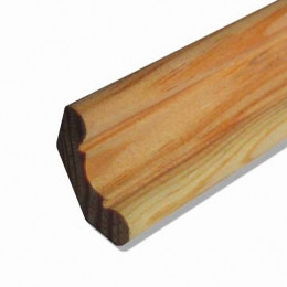 Corniche classique Pin 26x26mm L.2.38m