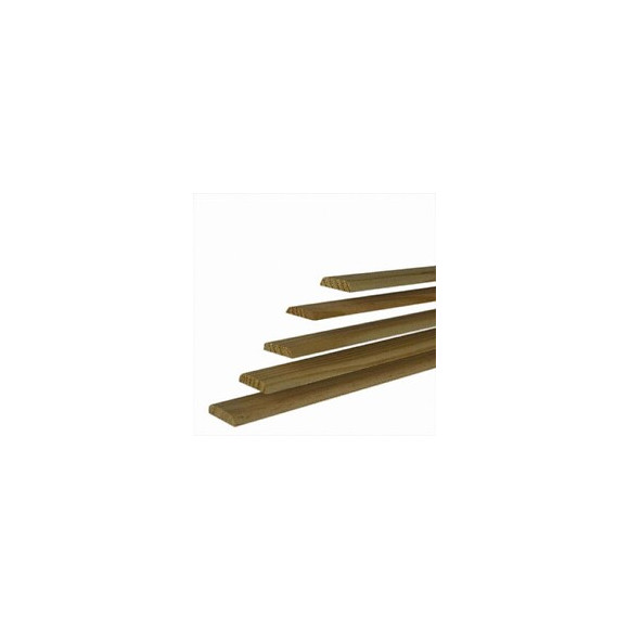 Chant plat Pin rustique 5x33mm L.1.98m - Lot de 5