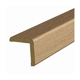 Baguette d'angle MDF revêtu Hêtre 25x25mm L.2.20m