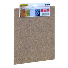 Papier Silex 23x28 Cm Gr.60  - Lot De 4 Feuilles