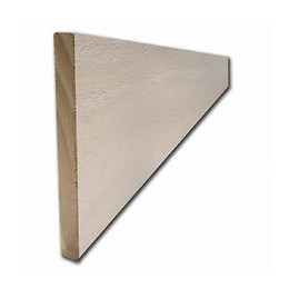 Plinthe Pin brut Blanc 12x100m L.2.38m