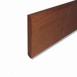 Plinthe bois exotique Rouge 9x68mm L.2.38m