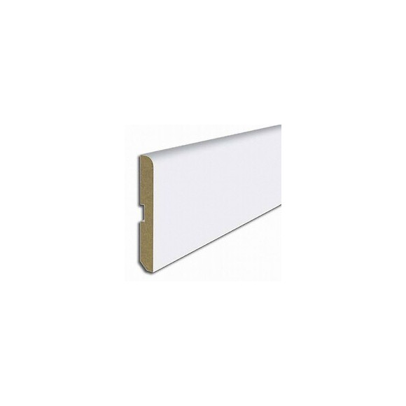 Plinthe MDF revêtu Alu  8x70mm L.2.20m