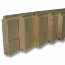 Lame à volet Sapin petits nuds 20x88 L.2.38 - Lot de 3