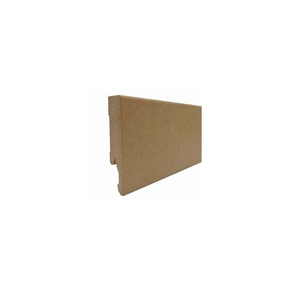 Plinthe MDF brut 14x75mm L.2.40m