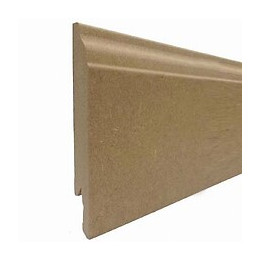 Plinthe moulurée MDF brut 14x120mm L.2.40m