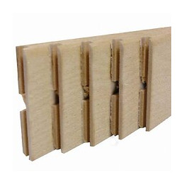 Plinthe MDF brut 8x70mm L.2.20m - Lot de 5