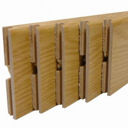 Plinthe MDF revêtu Chêne cerusé 8x70mm L.2.20m-Lot de 5