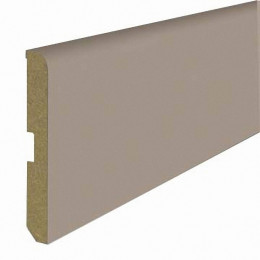 Plinthe MDF revêtu Taupe 8x700mm L.2.20m