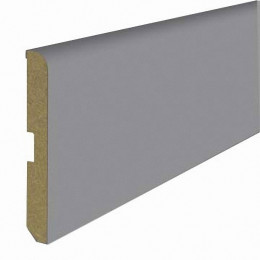 Plinthe MDF revêtu Gris 8x700mm L.2.20m