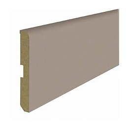 Plinthe MDF revêtu Taupe 8x700mm L.2.20m