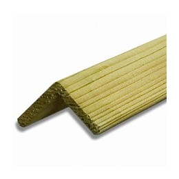 Baguette d'angle Sapin autoclave 44x44mm L.2.70m