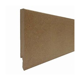 Plinthe MDF brut 14x120mm L.2.40m