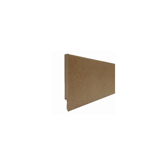 Plinthe MDF brut 14x120mm L.2.40m