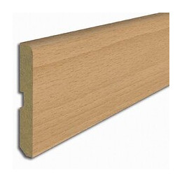 Plinthe MDF revêtu Hêtre  8x700mm L.2.20m