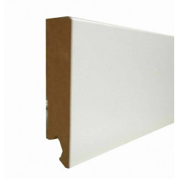 Plinthe MDF revêtu Blanc 14x75mm L.2.40m
