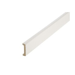 Nez cloison MDF blanc 260x9.0x2.2