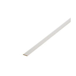 Baguette angle revêtu 22 blanc 2.40m/PEFC 70%