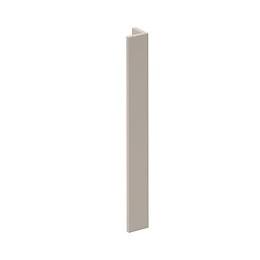Baguette angle revêtu taupe ta3 20 2.40m/PEFC 70%