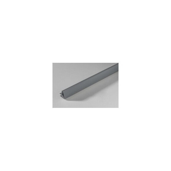 Baguette angle revêtu gris foncé gal3 20 2.40m/PEFC 70%