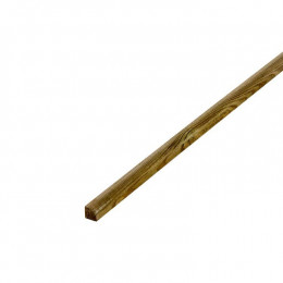 1/4 rond pin traité 20x20/2.40m/PEFC 70%