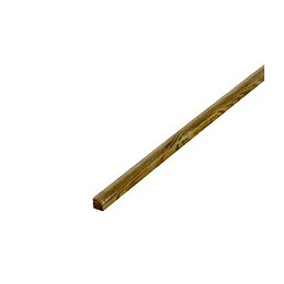 1/4 rond pin traité 20x20/2.40m/PEFC 70%