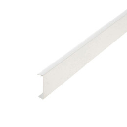 Nez de cloison PVC blanc 74x20 2.60m