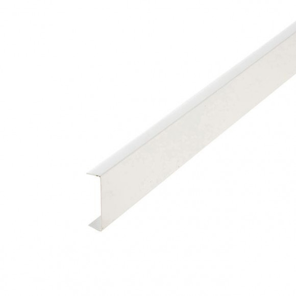 Nez de cloison PVC blanc 74x20 2.60m