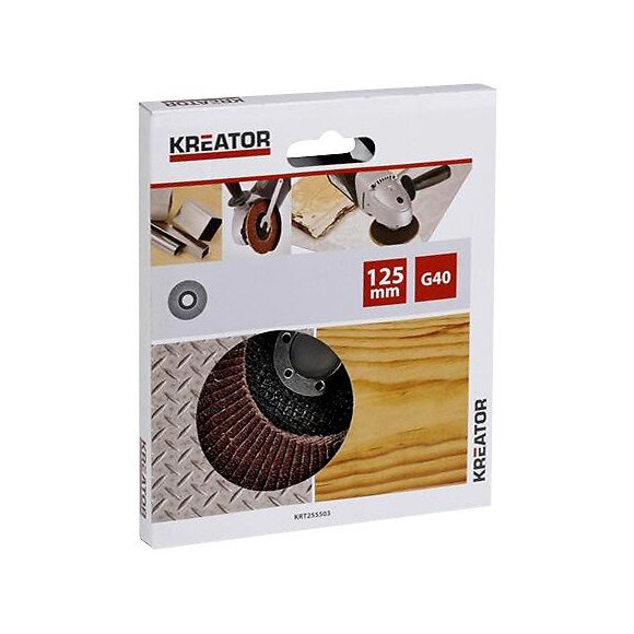 Disque À Lamelle Corindon - Grain 120 - Ø 125 Mm