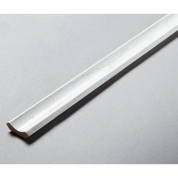 Corniche revêtu 22x22 2.40m blanc/PEFC 70%