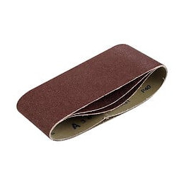 Lot De 3 Bandes De Ponçage - Grain 180 - 100 X 610 Mm