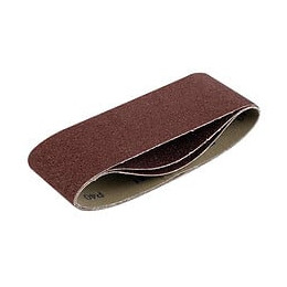 Lot De 3 Bandes De Ponçage - Grain 80 - 75 X 457 Mm