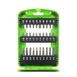 Dcraft - Set De Mèches - 61 Pièces - Set De Mèches Professionnelles De Différentes Tailles - Set En Valise - Argent