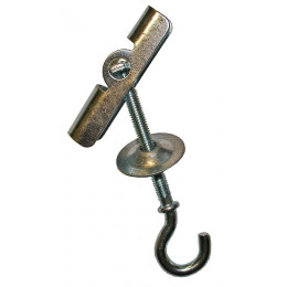 Blister 2 chevilles à bascule 83.1x12.9mm + crochet