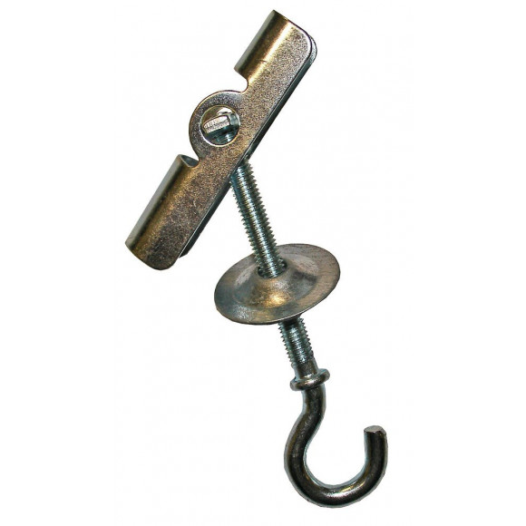 Blister 2 chevilles à bascule 83.1x12.9mm + crochet