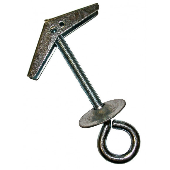 Blister 2 chevilles à bascule 52x12.5mm + vis 5x70mm