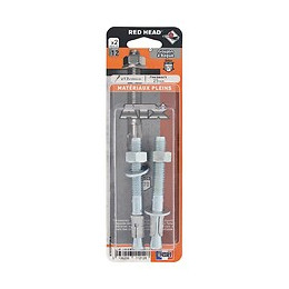 Blister de 2 chevilles ATX 12x100mm