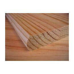 Tablette bois massif Pin rustique 2400x600x22mm