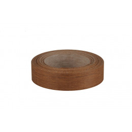 Chant thermocollant bois véritable 23mmx5ml teck